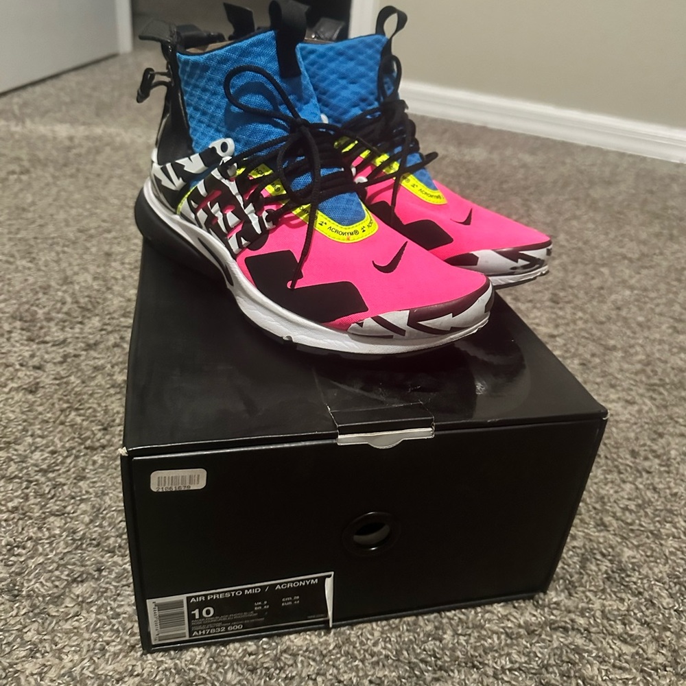 Nike air presto acronym pink racer